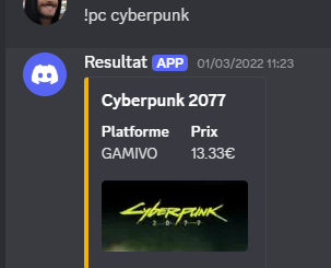 CompareGameBot